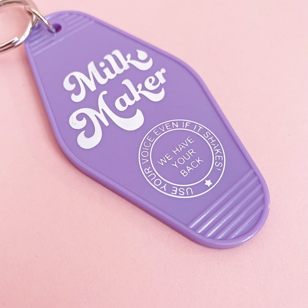 The Little Milk Bar Key Tags